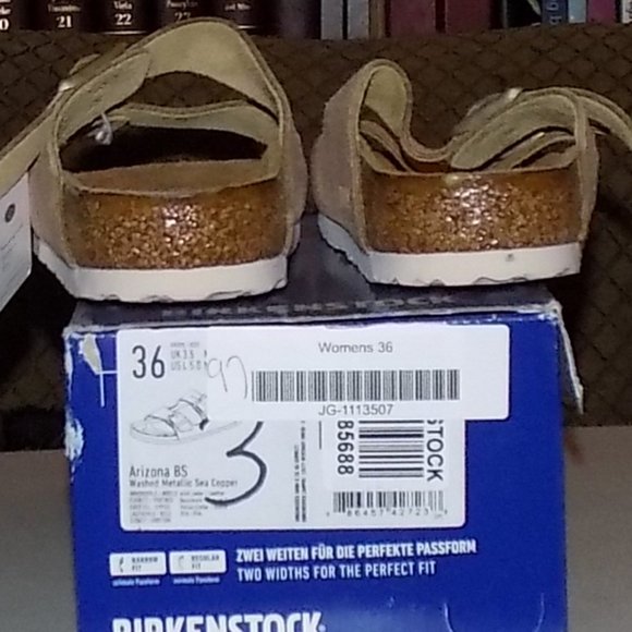 Birkenstock Arizona Sea Metallic Copper LEATHER - Picture 5 of 8
